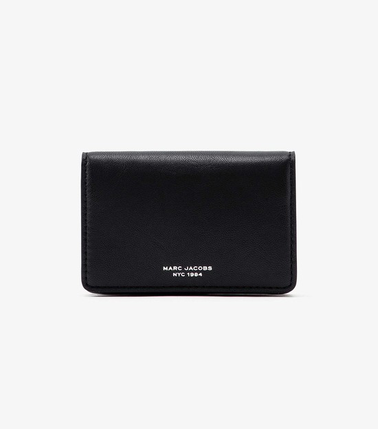 Marc Jacobs Women's The Mini Compact Wallet - Black - Wallets